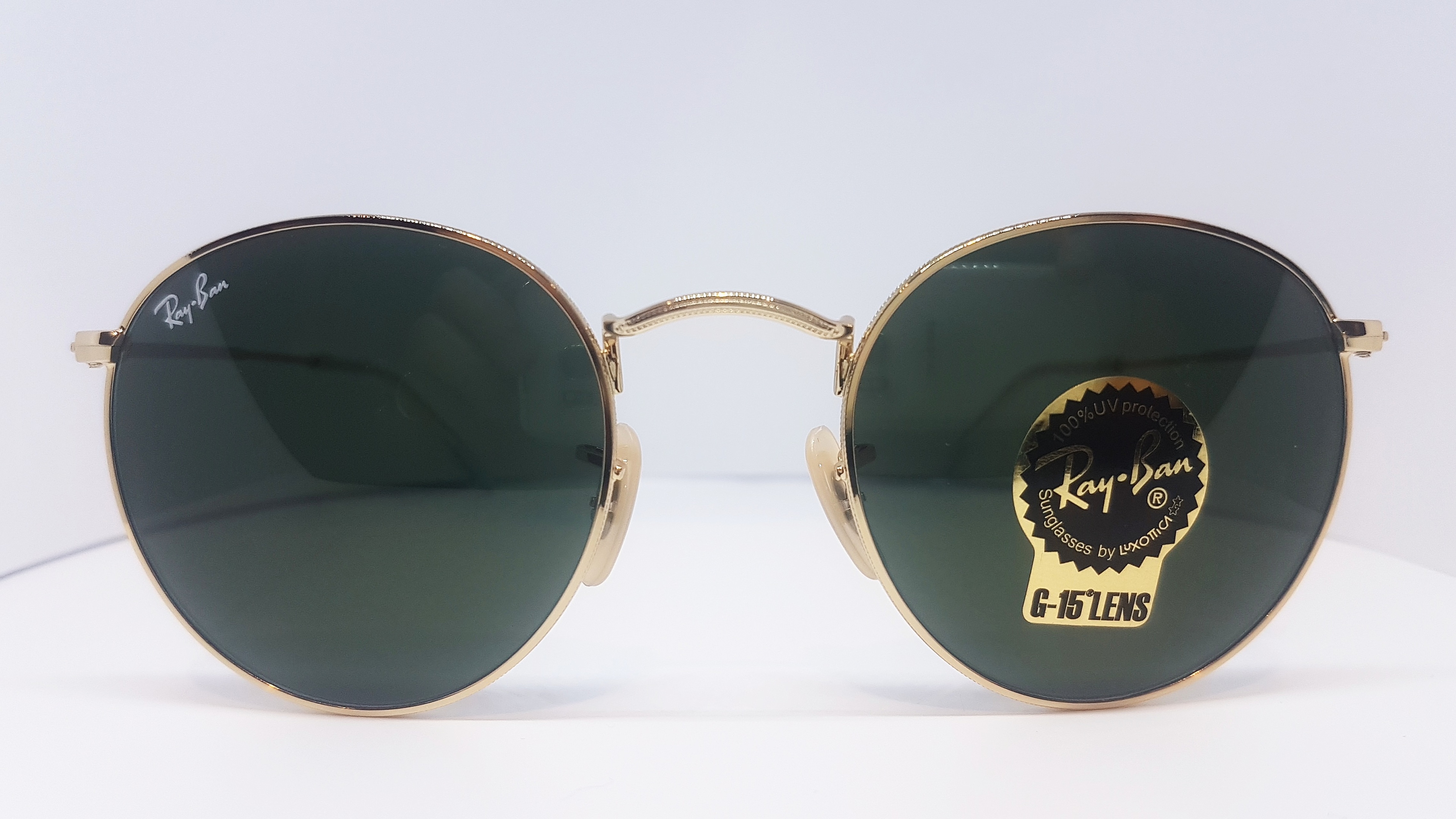 Ray-Ban Round Metal - RB 3447 color 001 oro / lenti G15